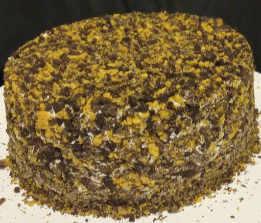 Oreo Crunch Cheesecake cake